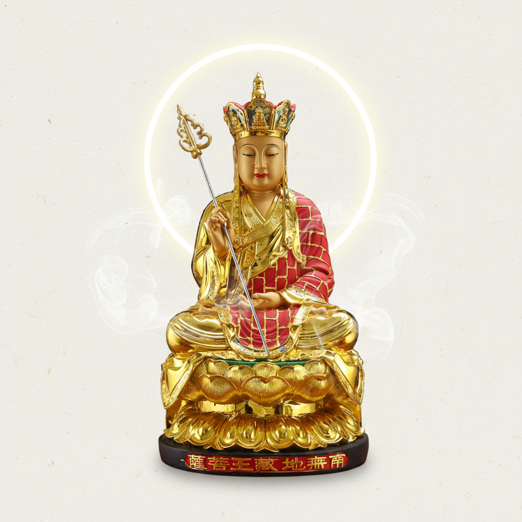 Ksitigarbha Bodhisattva offering